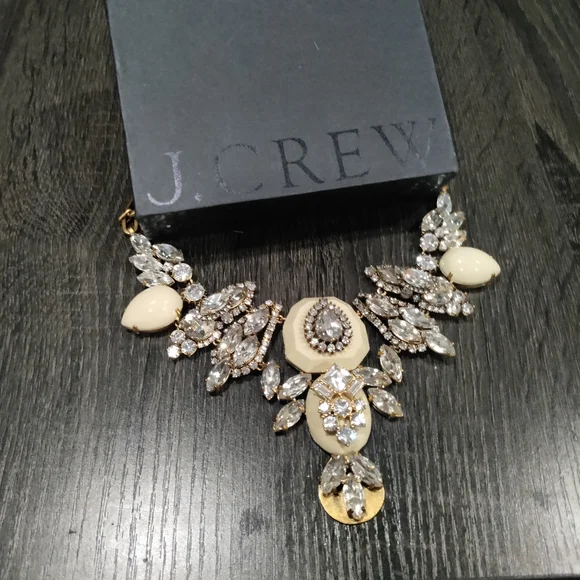 J. Crew Gold and Silver Statement Necklace - Picture 4 of 12